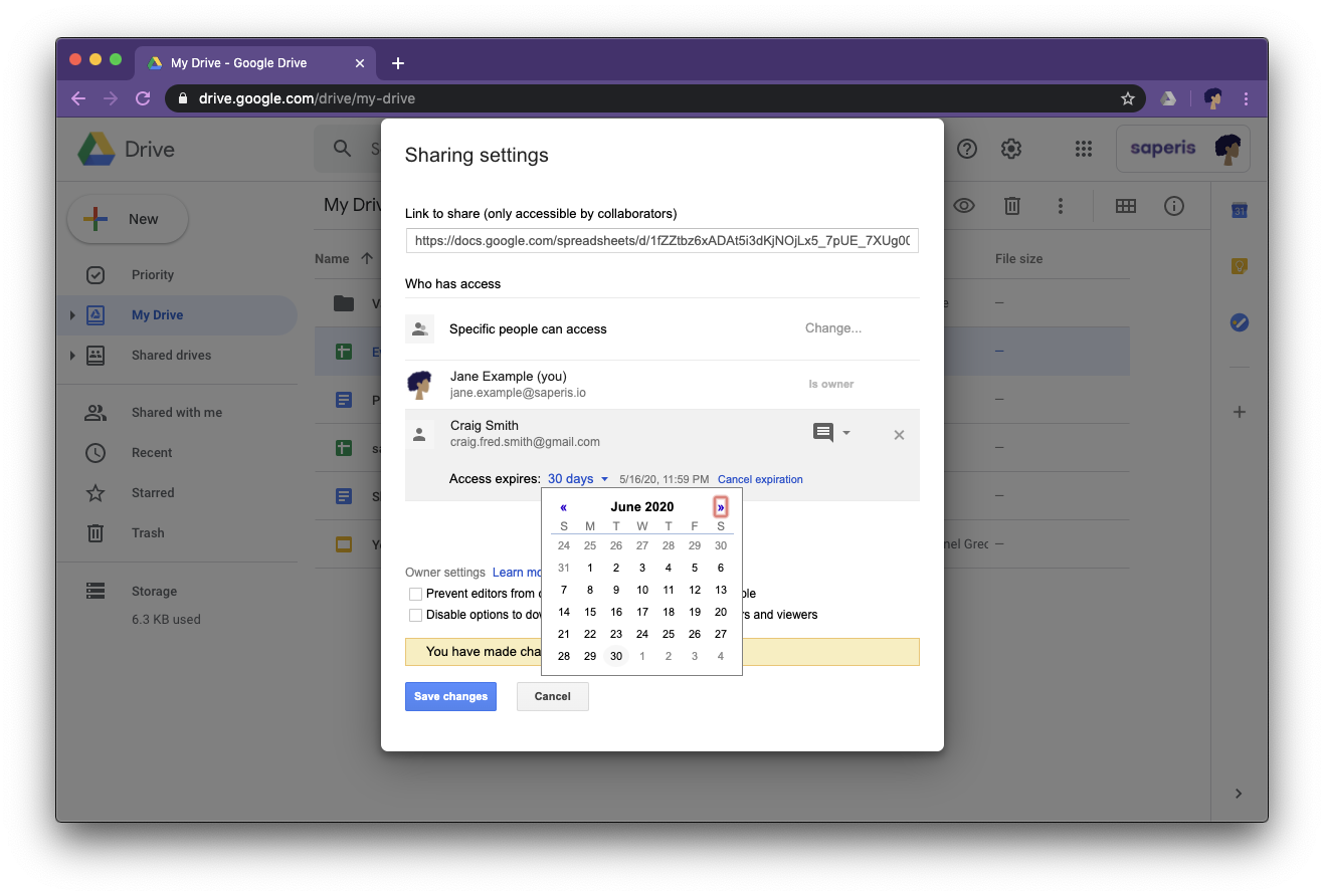 Set an expiration date for file access in Google Drive » saperis